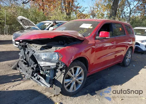 2012 Dodge Durango R/T из США, поврежденный, VIN 1C4SDJCT5CC181558